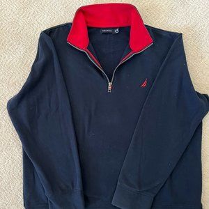 Navy Nautica pullover sweater
